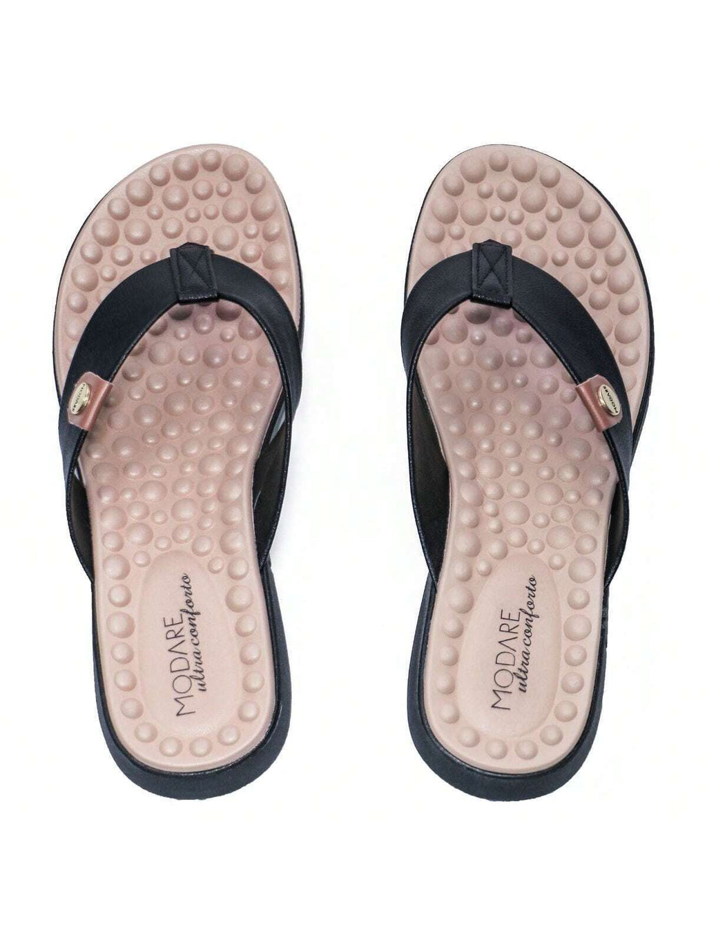 Modare Chinelo Feminino Ortopédico Modare Ultraconforto Palmilha Massageadora Fascite Esporão