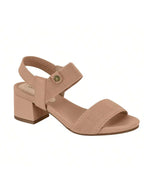 Sandália Salto Grosso Baixo Modare Calce Fácil