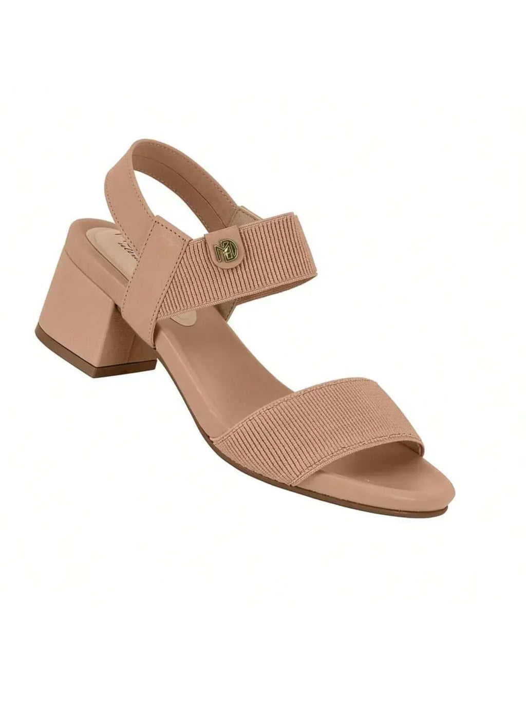 Sandália Salto Grosso Baixo Modare Calce Fácil