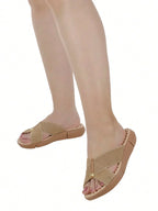 Sandália Chinelo Com Tira Em Elástico Canelado Ortopédico Modare