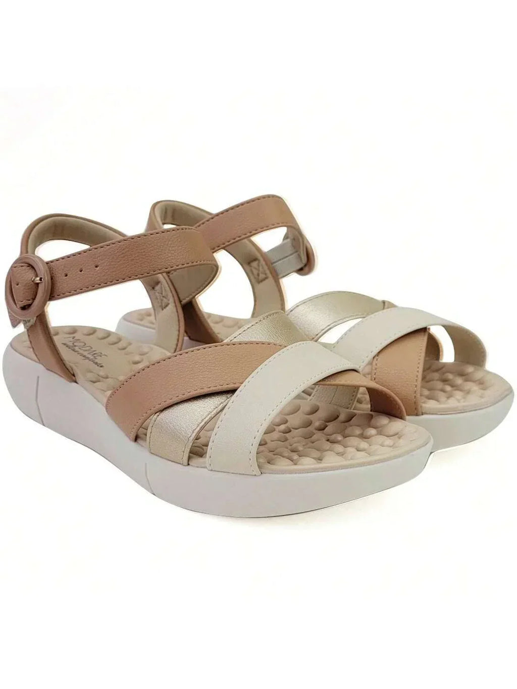 Modare Sandália Anabela Baixa Modare UltraConforto Reflex Sense