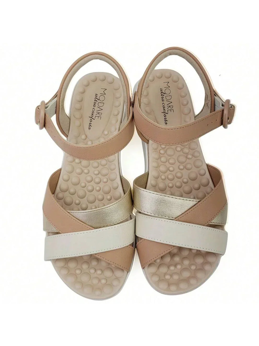 Modare Sandália Anabela Baixa Modare UltraConforto Reflex Sense