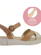 Modare Sandália Anabela Baixa Modare UltraConforto Reflex Sense