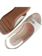 Sandália Baixa Leve Modare Ultra Conforto Elástico Pés Secos