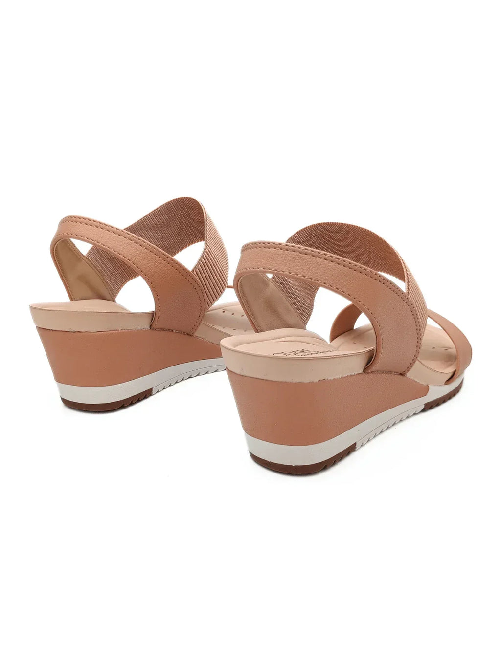 Modare Sandalia Ortopedica Feminina Elastico Salto Anabela Modare Ultraconforto Fascite Esporão