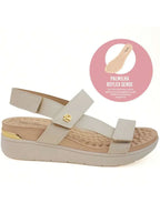 Modare Sandália Anabela Regulável Modare UltraConforto Reflex Sense