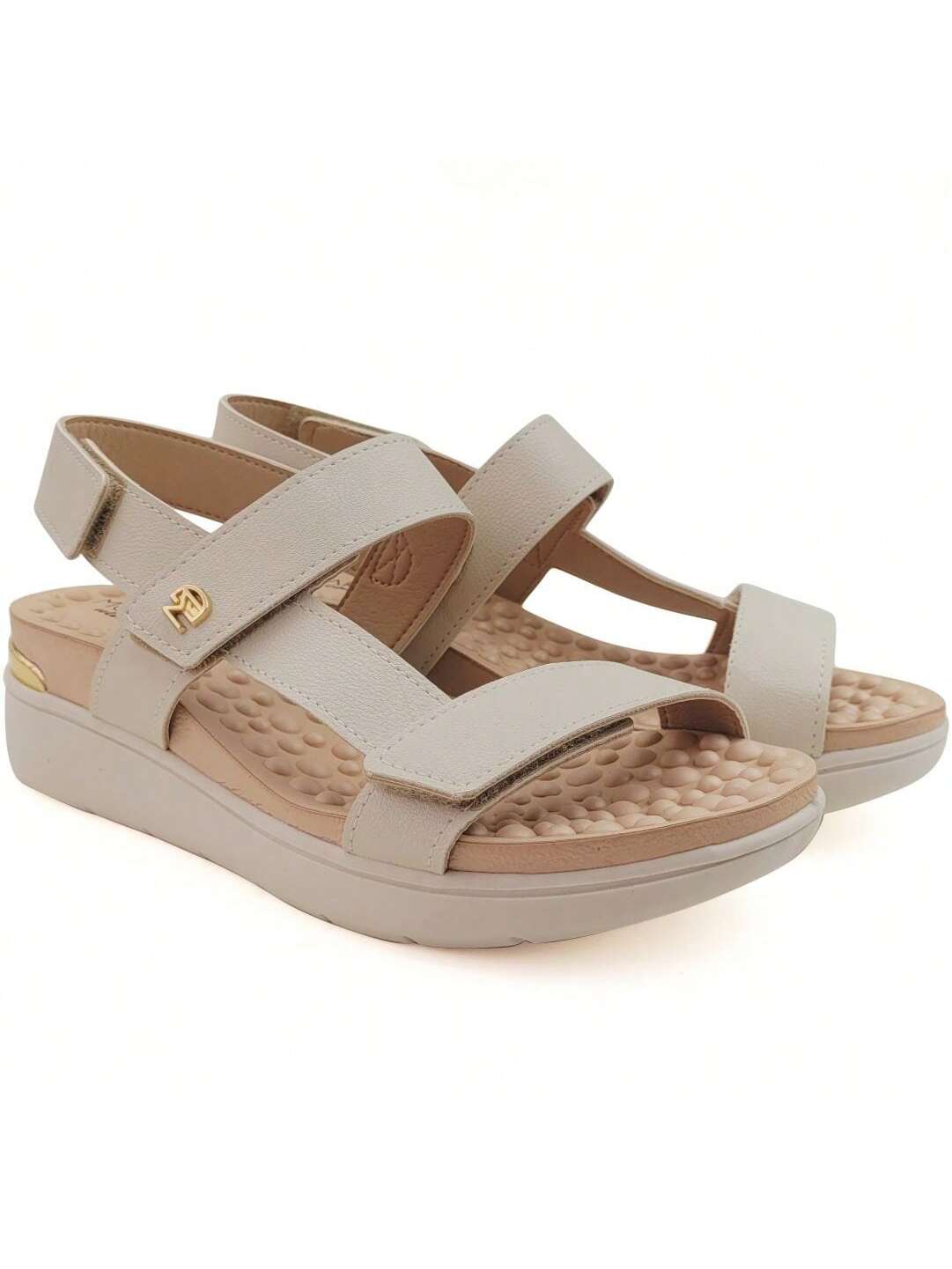 Modare Sandália Anabela Regulável Modare UltraConforto Reflex Sense