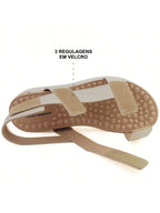 Modare Sandália Anabela Regulável Modare UltraConforto Reflex Sense