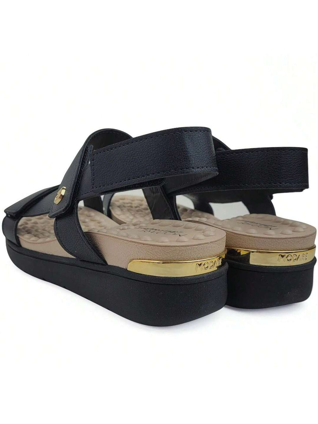 Modare Sandália Anabela Regulável Modare UltraConforto Reflex Sense