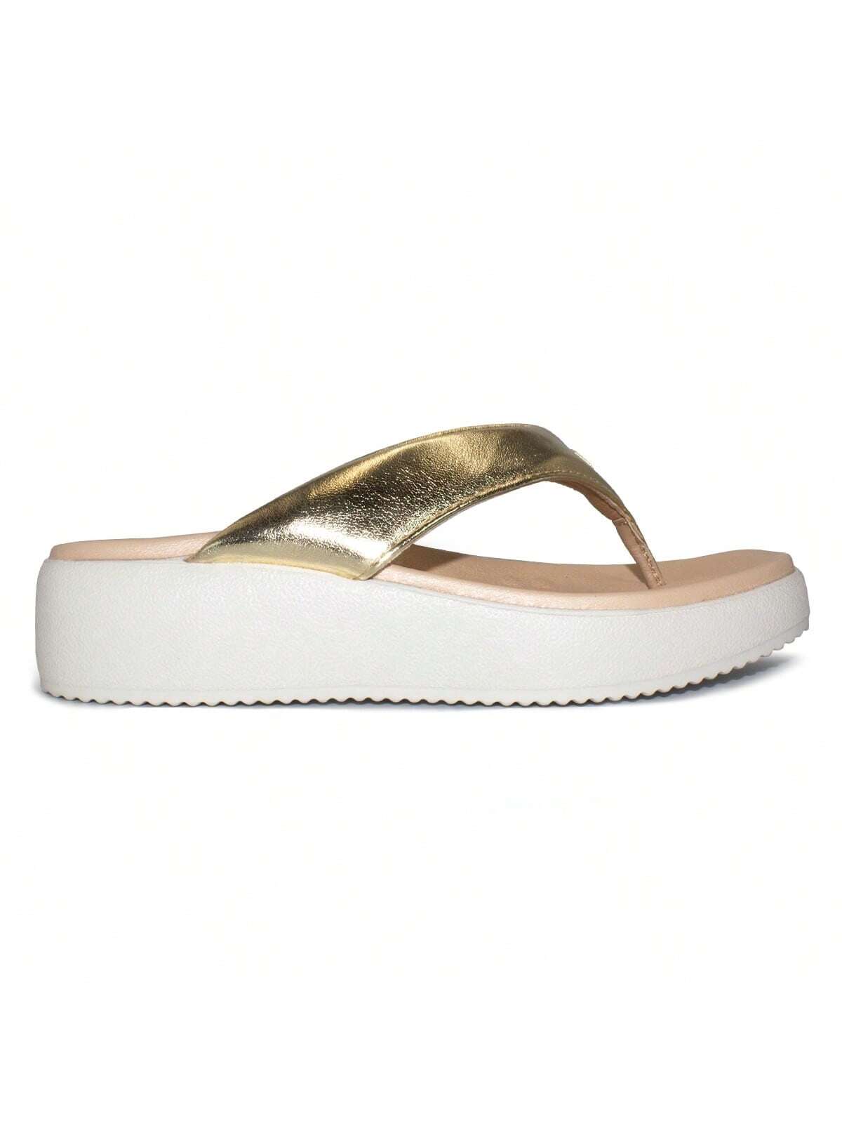 Modare Tamanco Modare Feminino Metalizado Conforto Salto Anabela