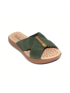 Tamanco Modare Feminino Elástico Canelado/Napa Sense Flex