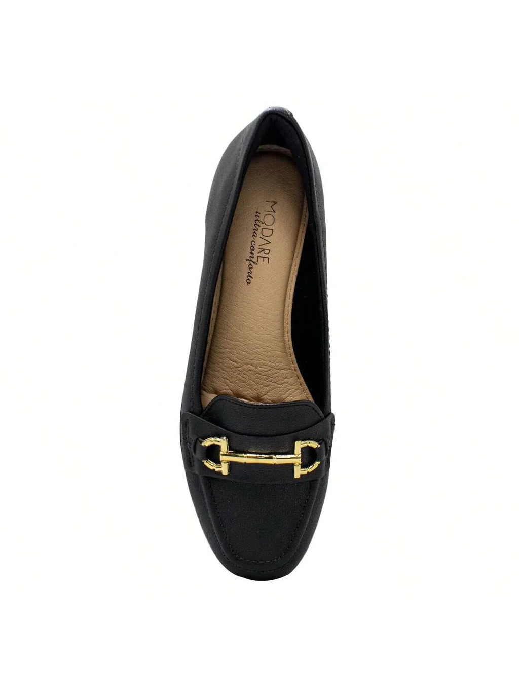 Sapato Modare Feminino Napa Floather Salto Anabela Enfeite