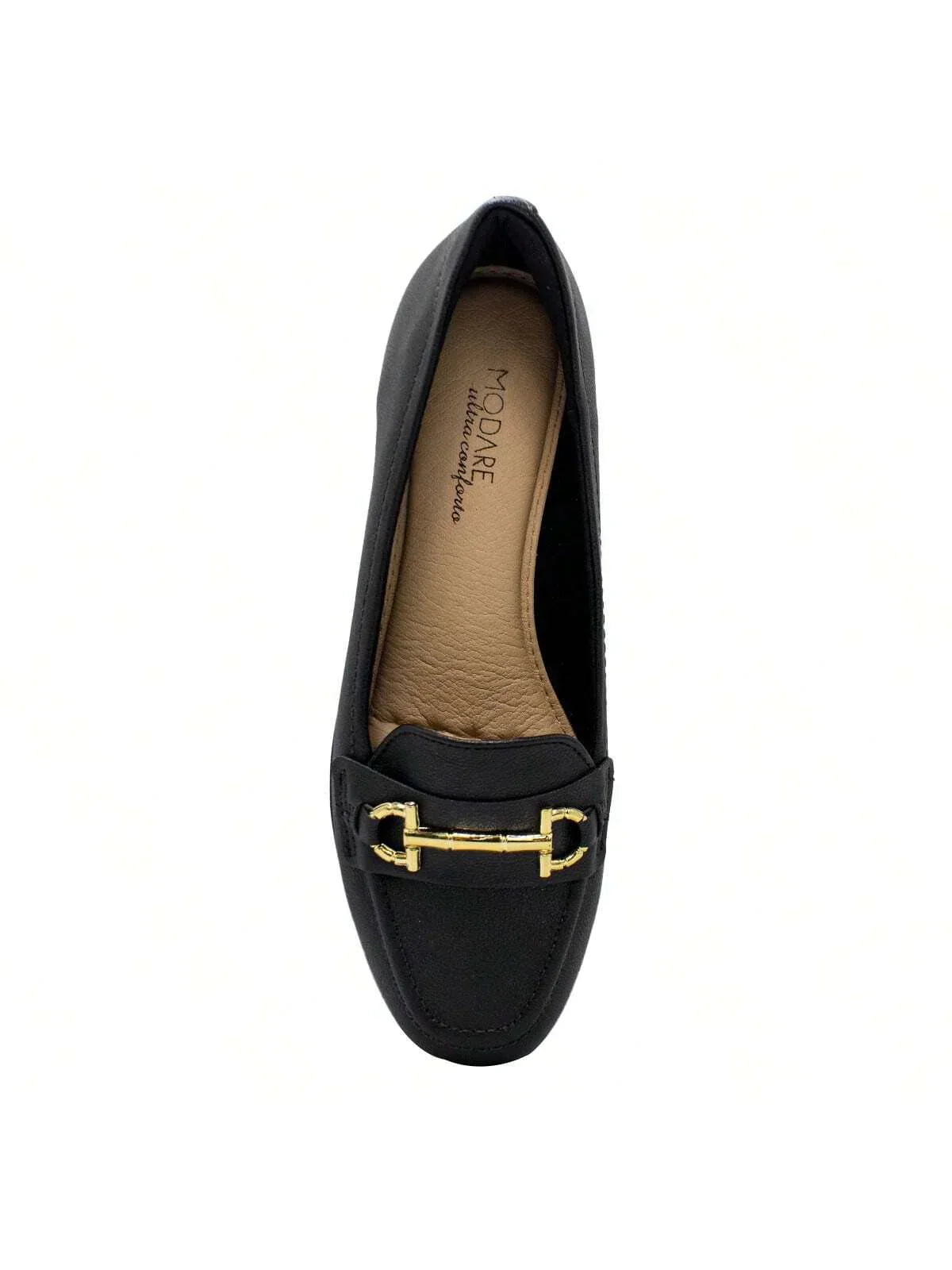 Sapato Modare Feminino Napa Floather Salto Anabela Enfeite