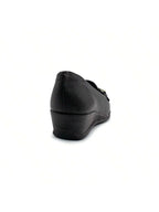 Sapato Modare Feminino Napa Floather Salto Anabela Enfeite