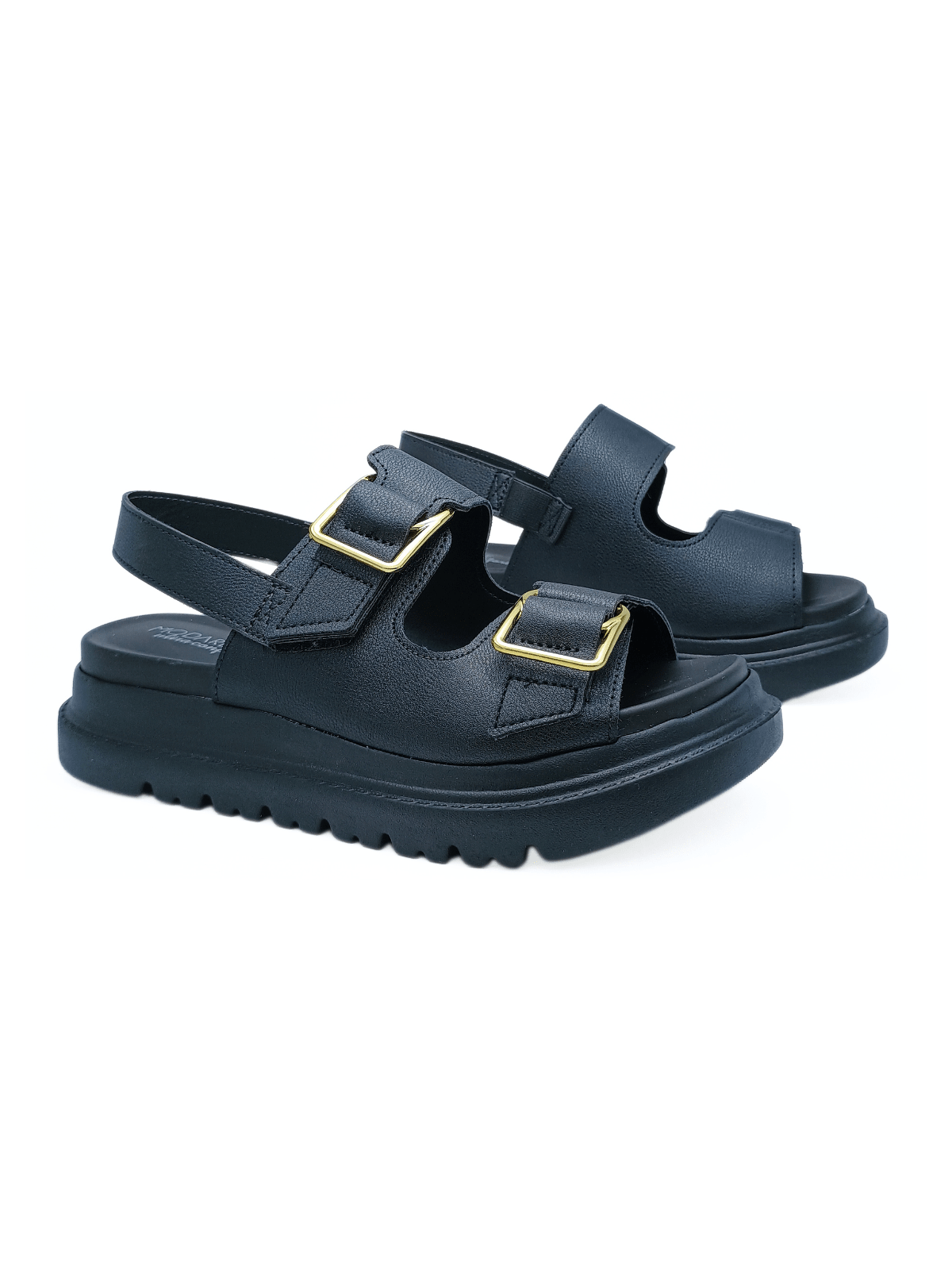 Modare Sandália Ortopédica Feminina Papete Modare Fascite Plantar Esporão Plataforma Flatform