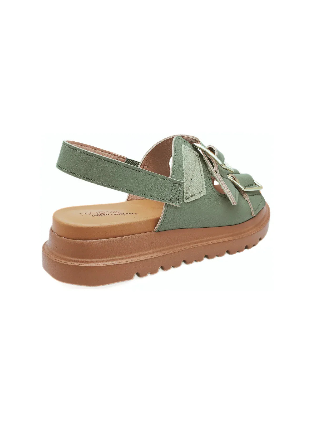 Modare Sandália Ortopédica Feminina Papete Modare Fascite Plantar Esporão Plataforma Flatform