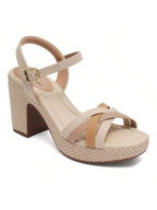 Modare Sandália Ortopédica Modare Ultraconforto Feminina Salto Alto