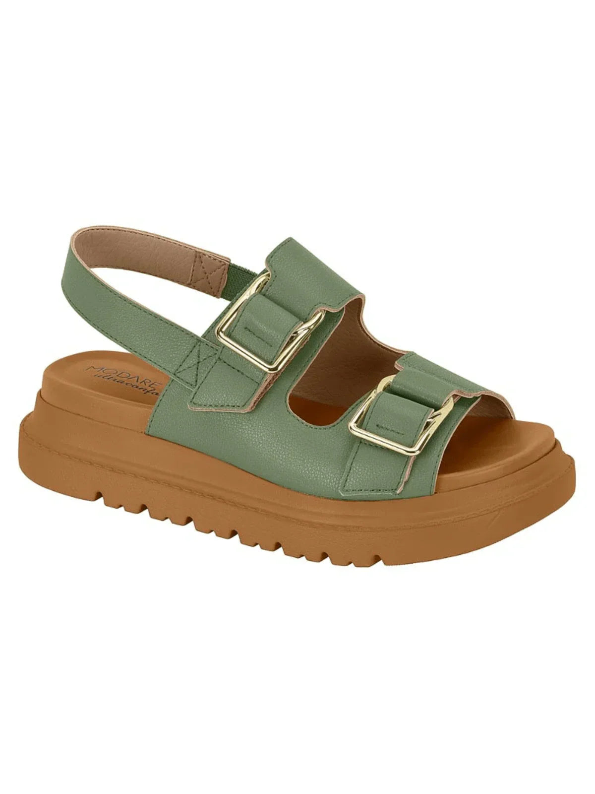 Modare Sandália Plataforma Com Fivela Modare Verão