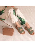 Modare Sandália Plataforma Com Fivela Modare Verão