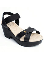 Modare Sandália Modare Anabela Salto Grosso Plataforma Ortopédica