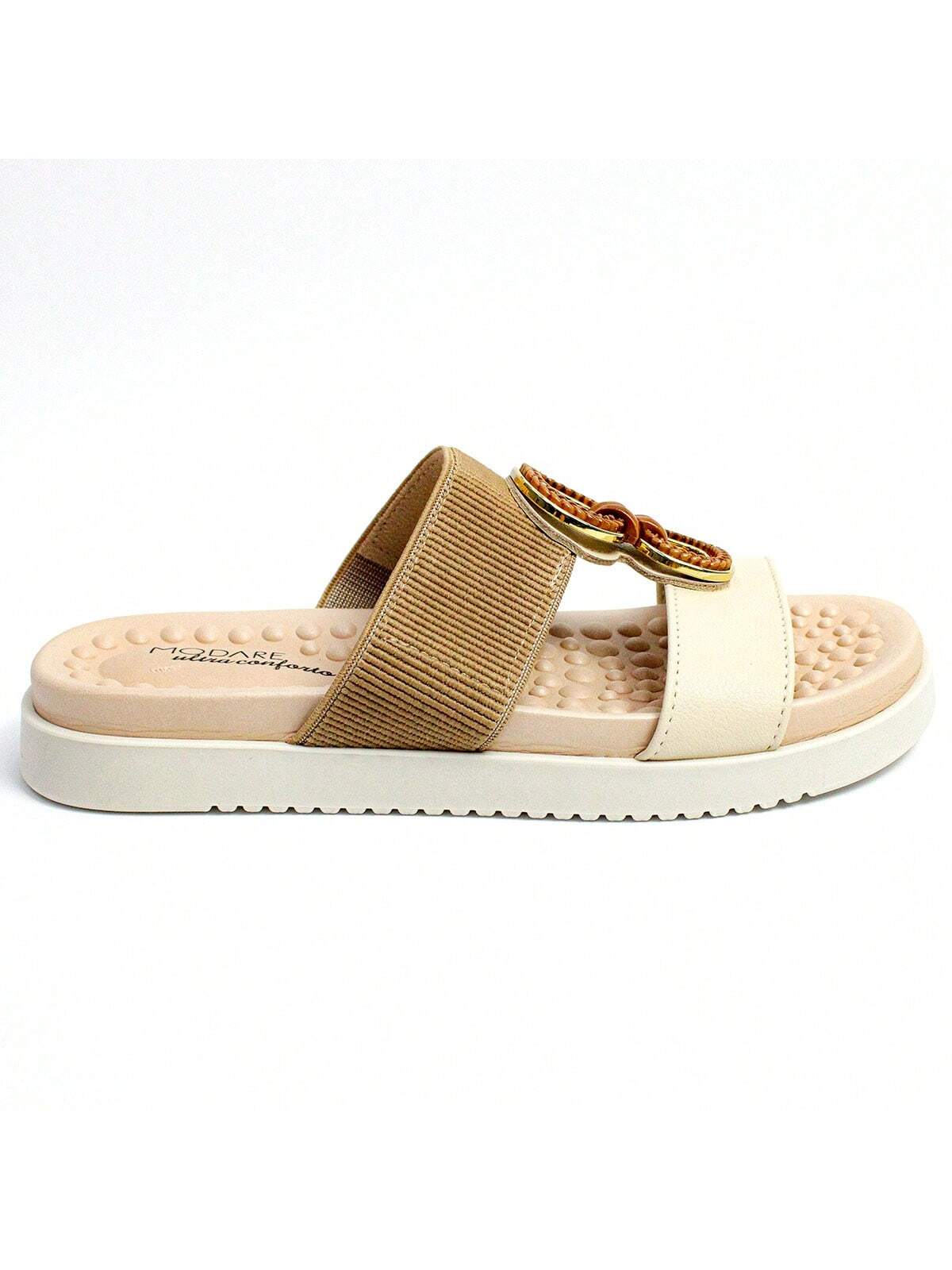 Sandália Modare Ortopédica Ultraconforto Pedraria