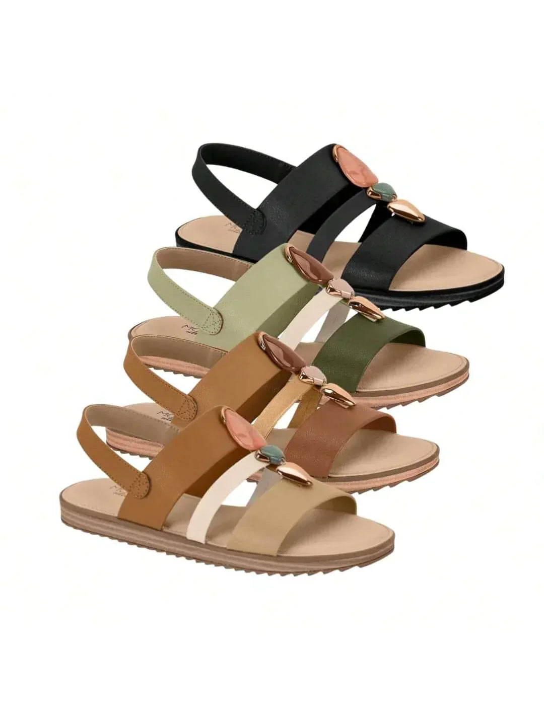 Sandalia Rasteira Ortopedica Modare Ultra Conforto