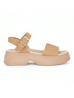 Sandalia Modare Ultraconforto Feminina Plataforma Fivela