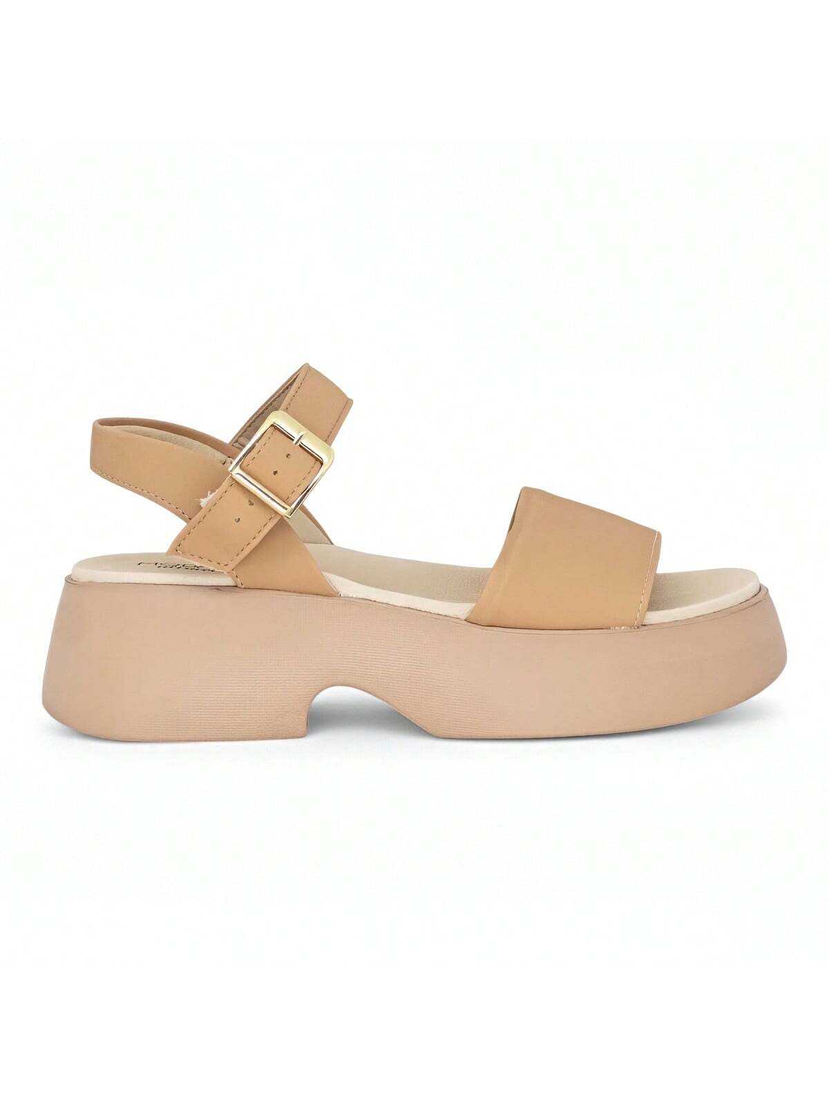 Sandalia Modare Ultraconforto Feminina Plataforma Fivela