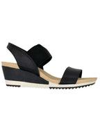 Modare Sandalia Ortopedica Modare Ultraconforto Anabela Preta