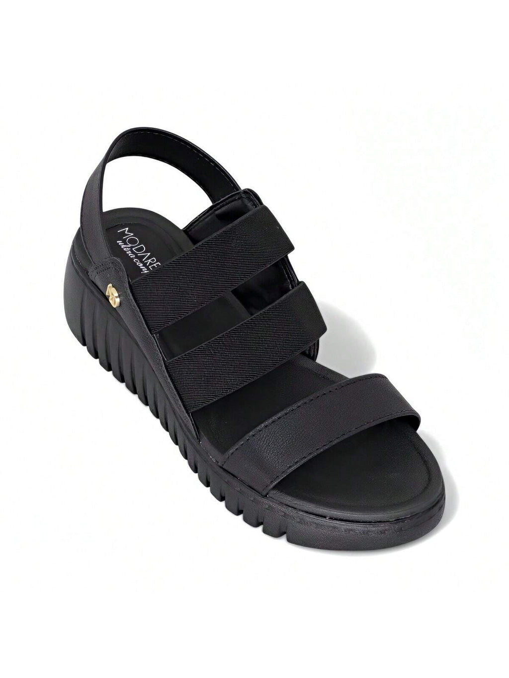 Sandalia Modare Ultra Conforto Anabela Ortopedica