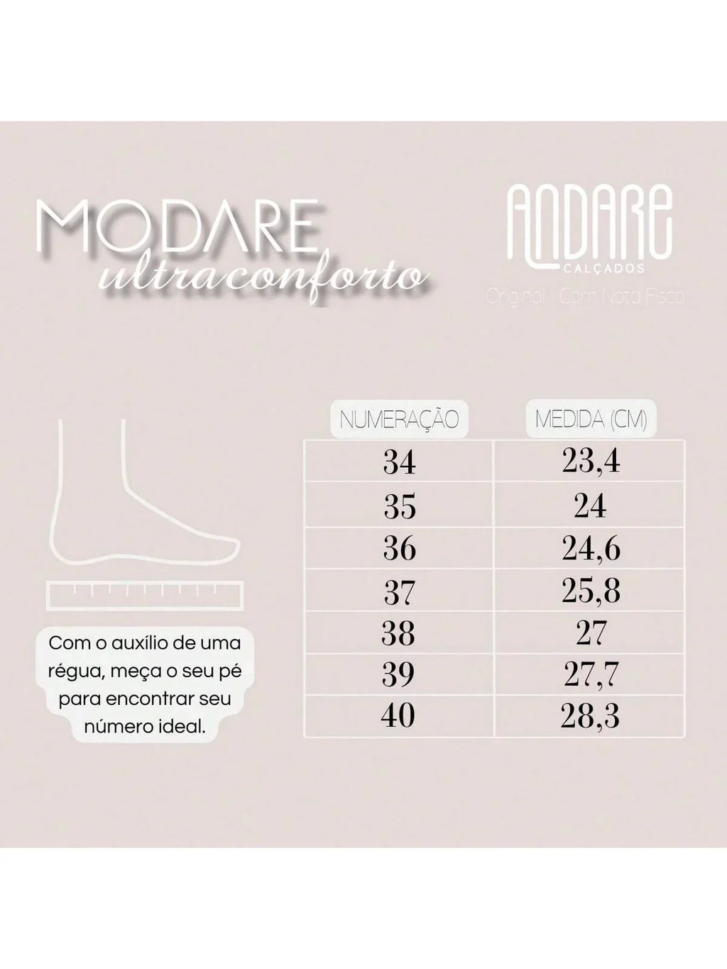 Sandalia Modare Ultra Conforto Anabela Ortopedica