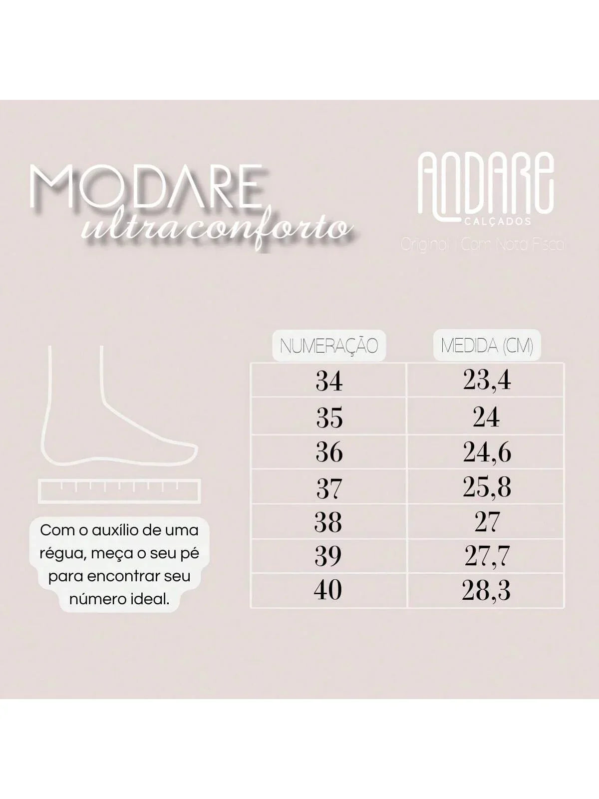 Sandalia Modare Ultra Conforto Anabela Ortopedica