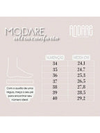 Sandalia Ortopedica Modare Conforto Massageadora Feminina Original