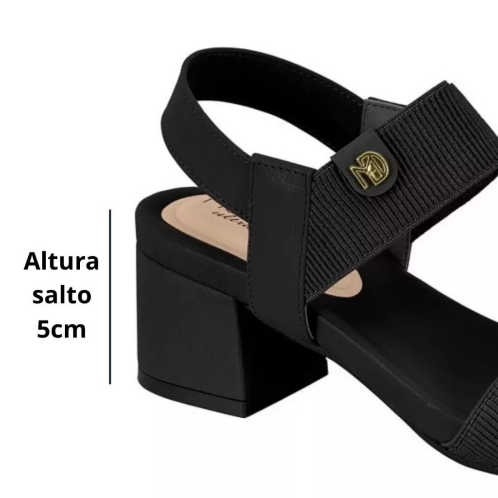 Modare Sandália Modare Feminina Elástico Canelado Float Nature