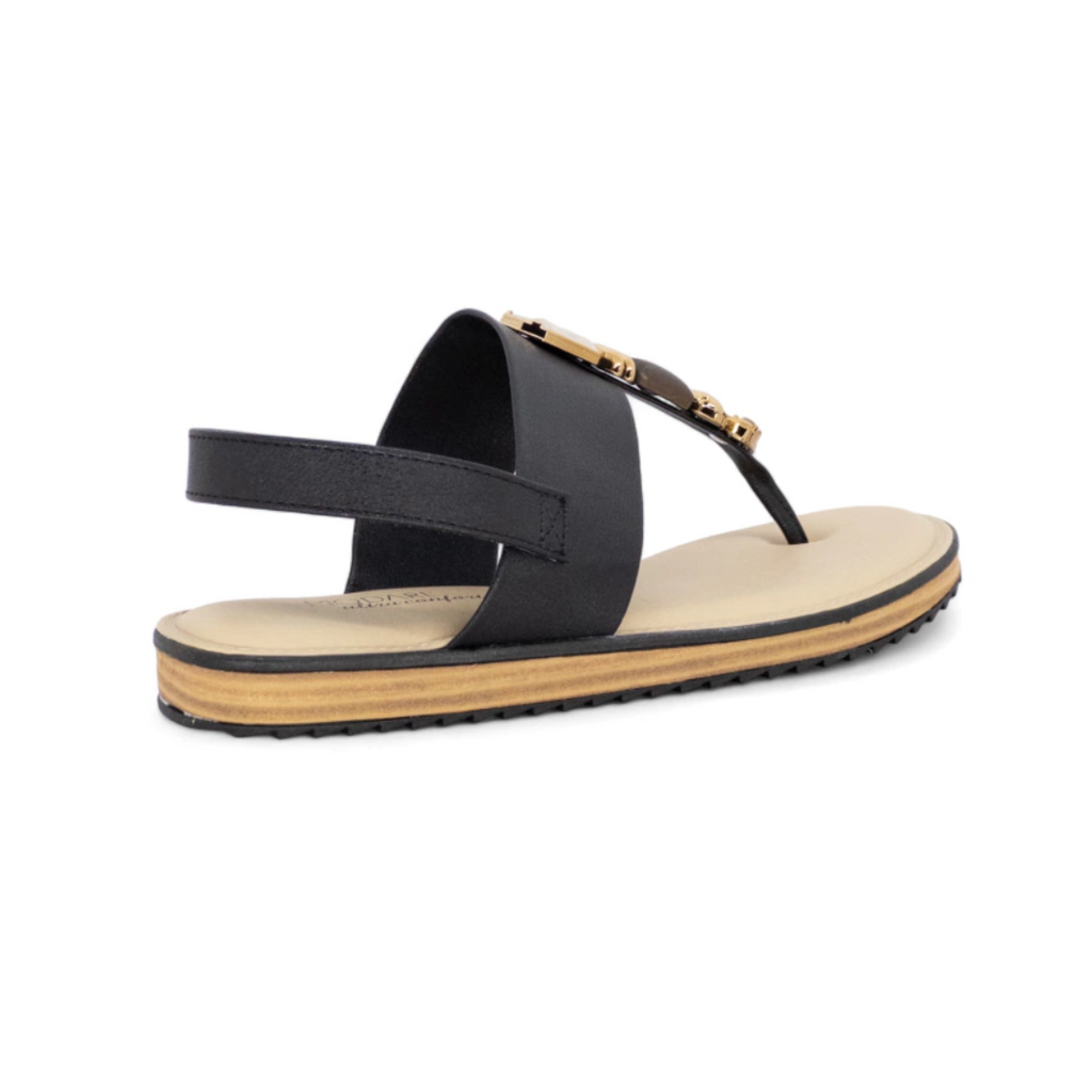 Sandalia Modare Ultra Conforto Rasteira Pedraria