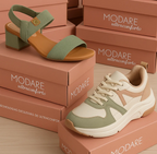 Kit Especial Modare - Tênis Ortopédico + Sandália Fácil Calce [PAGUE 1 LEVE 2]