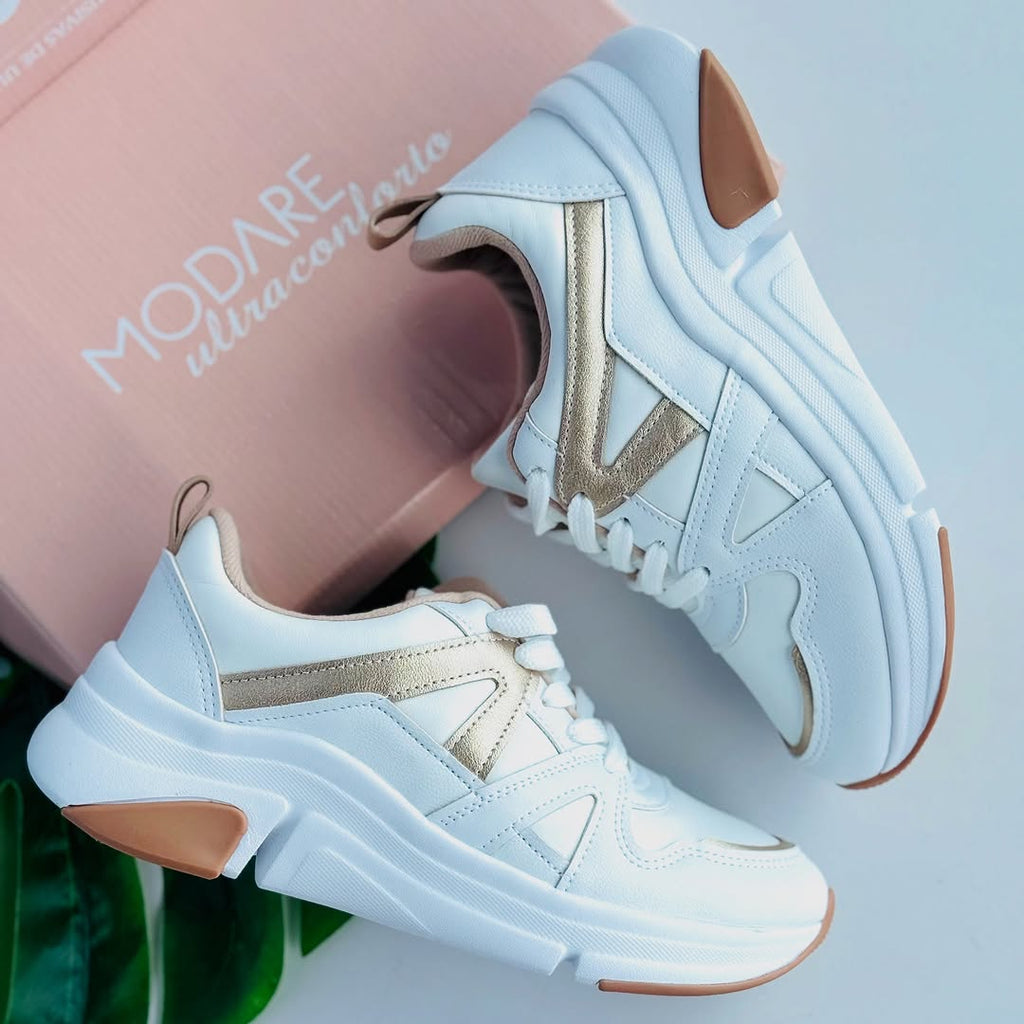 Kit Especial Modare - Tênis Ortopédico + Sandália Fácil Calce [PAGUE 1 LEVE 2]